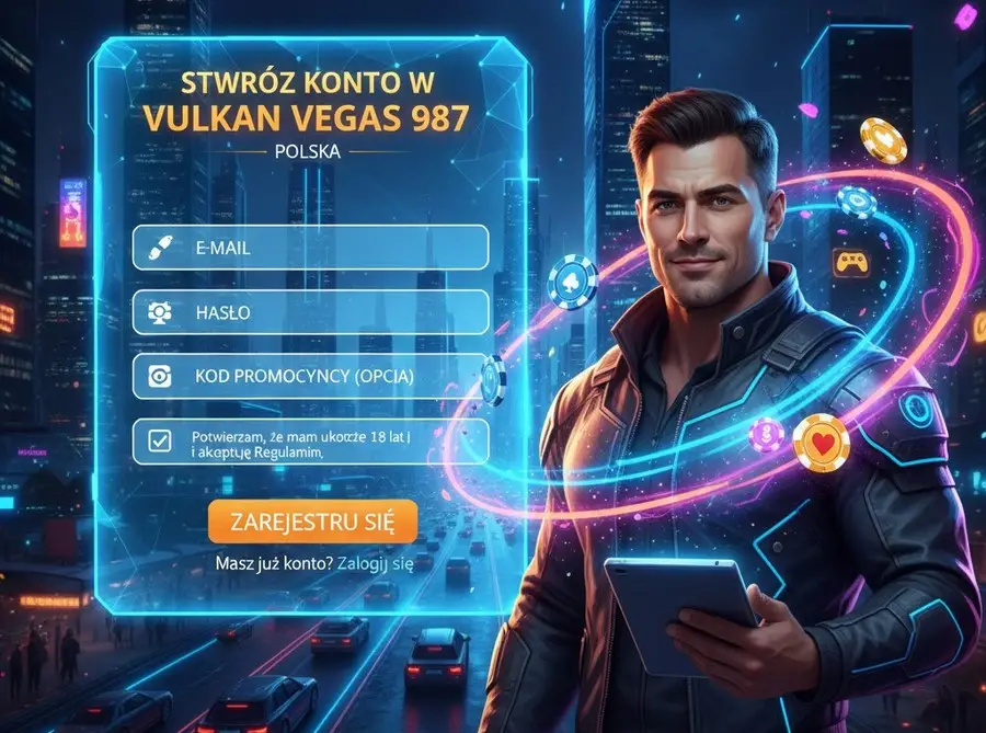Sign Up dla Vulkan Vegas 987